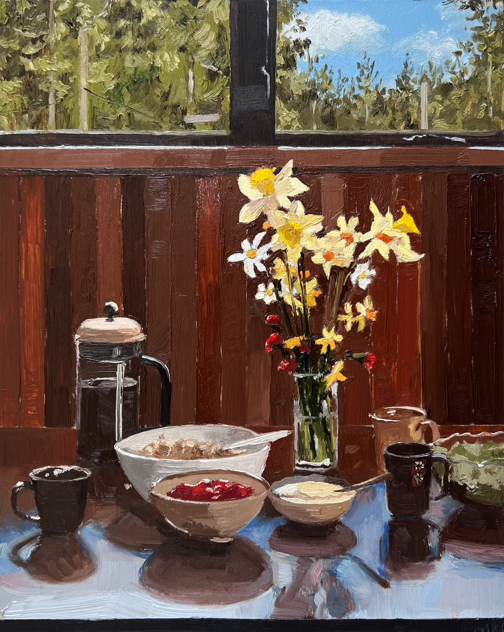 Daffodils on the Kitchen Table