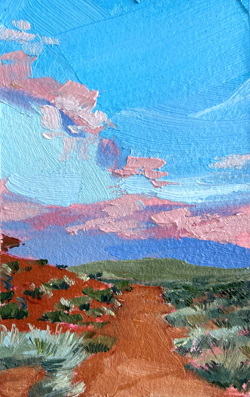 Red Cliffs: Pink Sky III