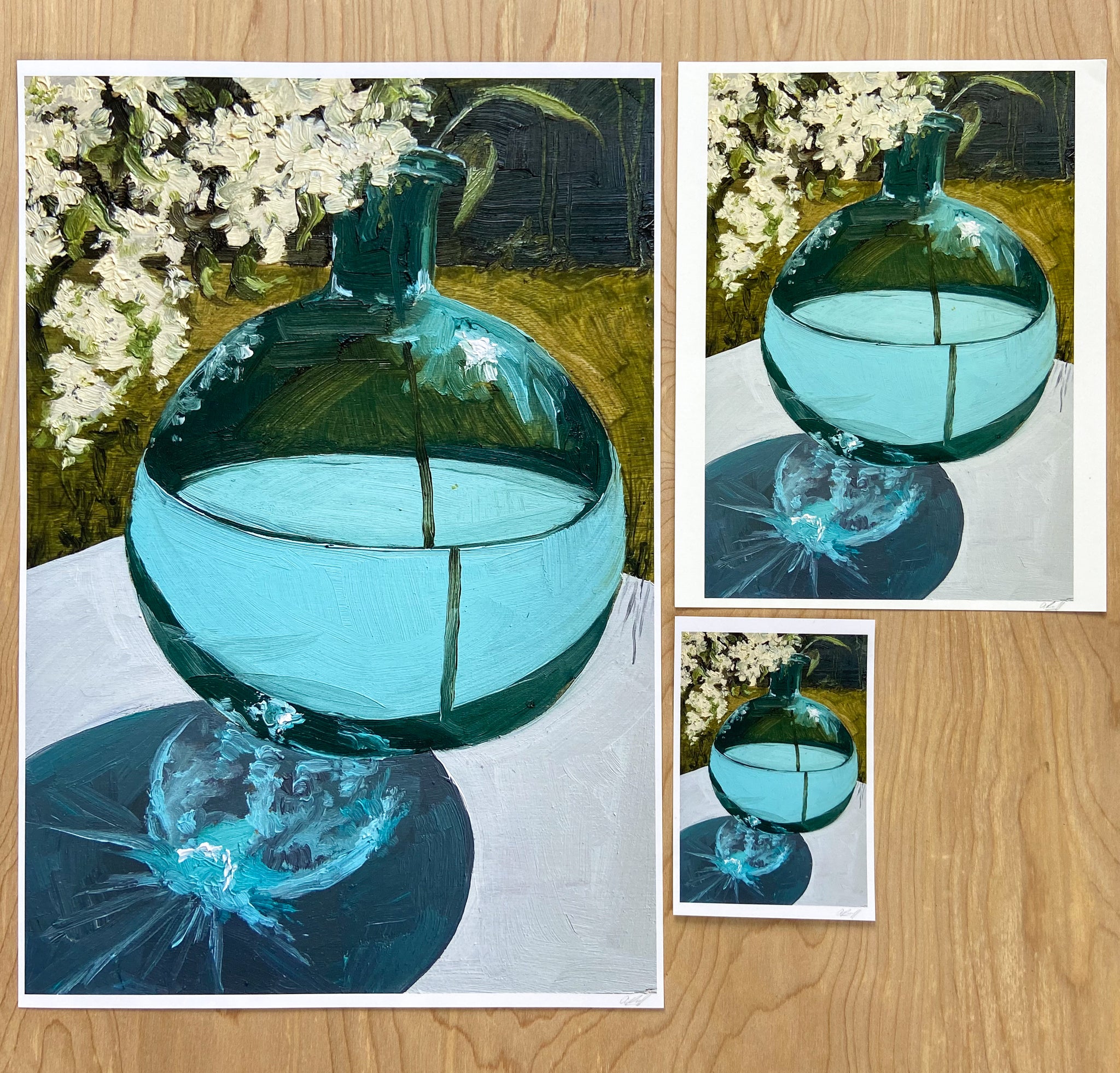 "Bubble Vase" Print