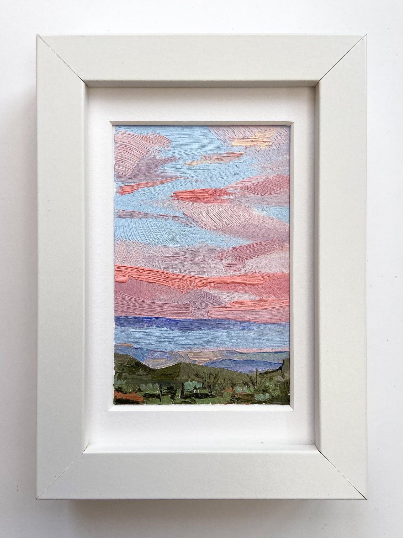 Red Cliffs: Pink Sky I